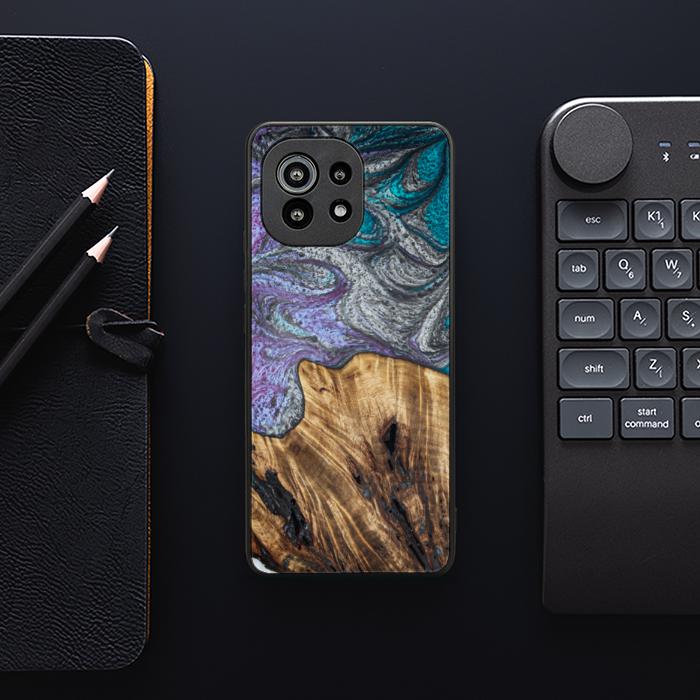 Xiaomi Mi 11 Handyhülle aus Harz und Holz - SYNERGY#C47