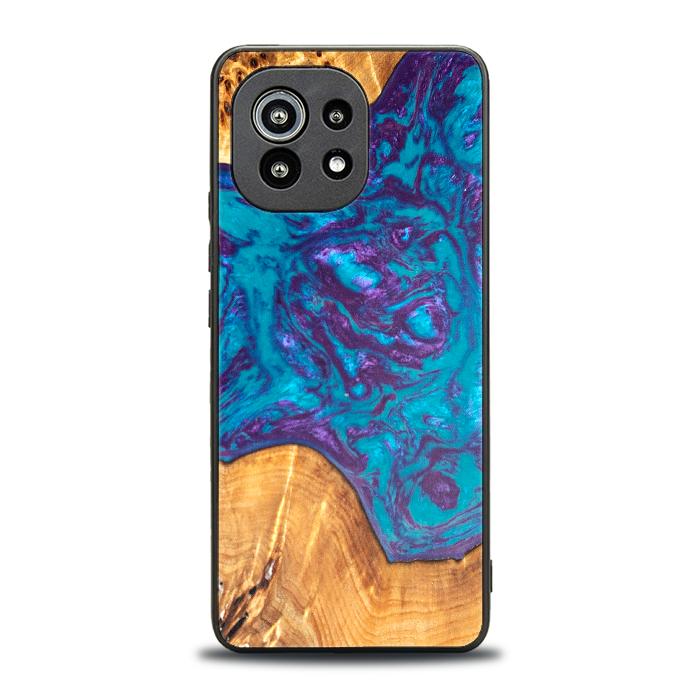Xiaomi Mi 11 Handyhülle aus Harz und Holz - Synergy#B28