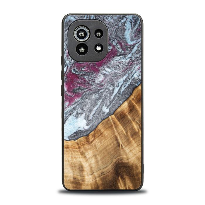 Xiaomi Mi 11 Handyhülle aus Harz und Holz - Synergy#C12