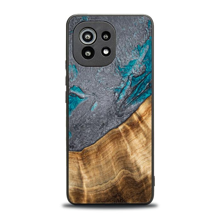 Xiaomi Mi 11 Handyhülle aus Harz und Holz - Synergy#C45