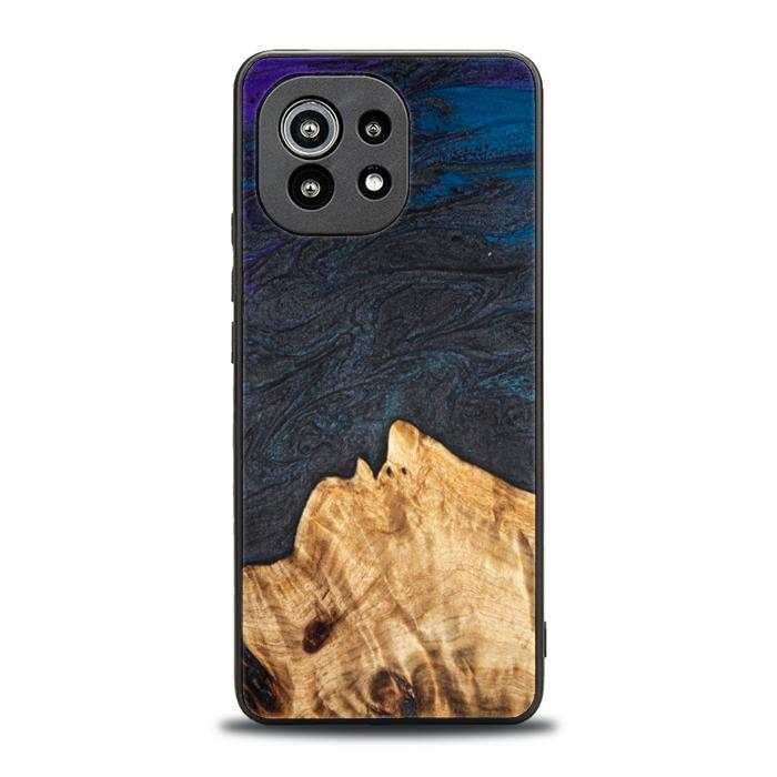 Xiaomi Mi 11 Handyhülle aus Harz und Holz - Synergy#C5
