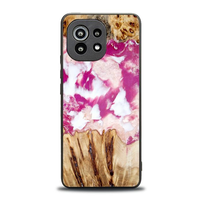 Xiaomi Mi 11 Handyhülle aus Harz und Holz - Synergy#D124