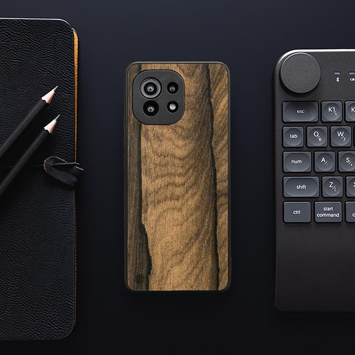 Xiaomi Mi 11 Handyhülle aus Holz - Ziricote
