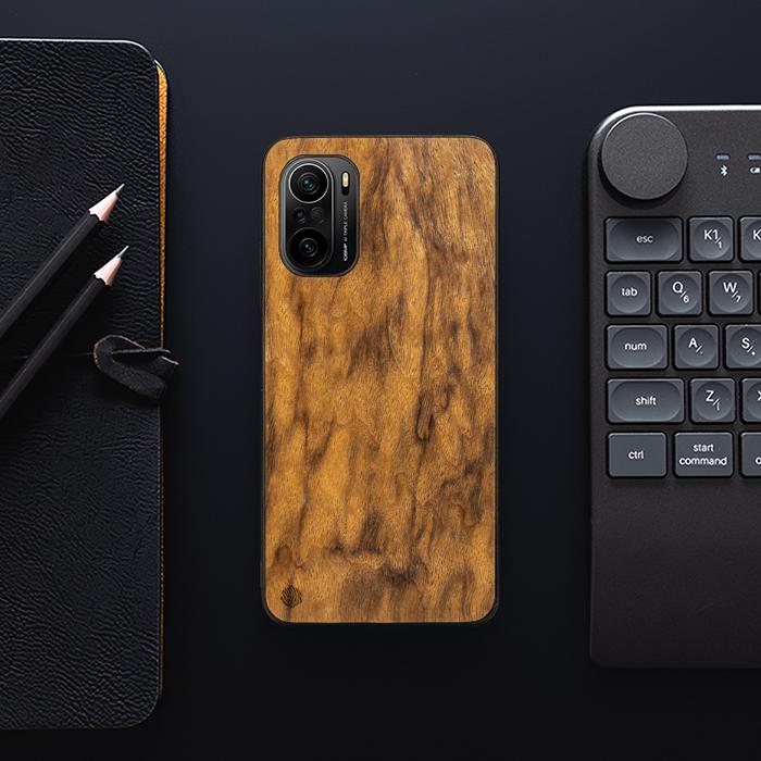 Xiaomi Mi 11i Handyhülle aus Holz - Imbuia