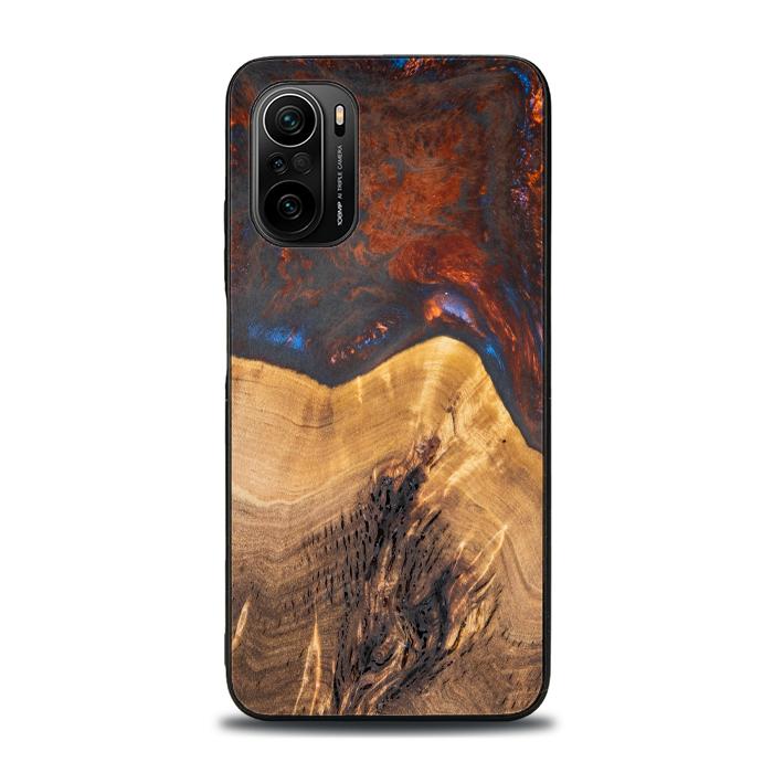 Xiaomi Mi 11i Handyhülle aus Harz und Holz - SYNERGY#A21