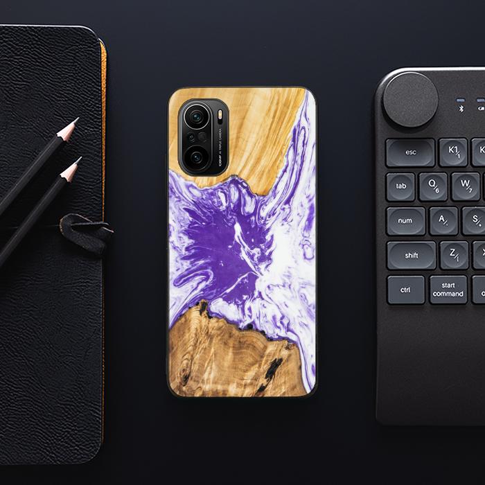 Xiaomi Mi 11i Handyhülle aus Harz und Holz - SYNERGY#A79