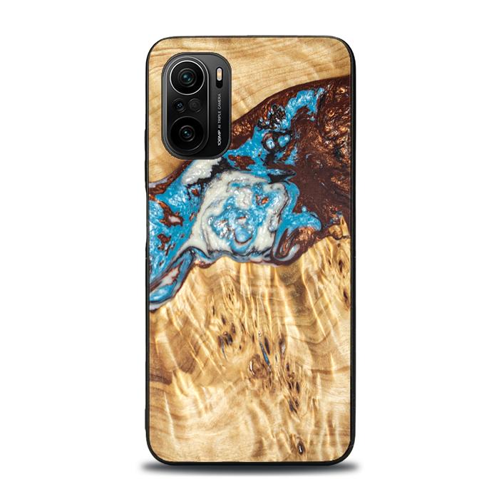 Xiaomi Mi 11i Handyhülle aus Harz und Holz - SYNERGY#B12