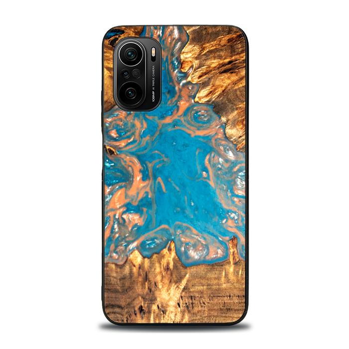 Xiaomi Mi 11i Handyhülle aus Harz und Holz - SYNERGY#B22