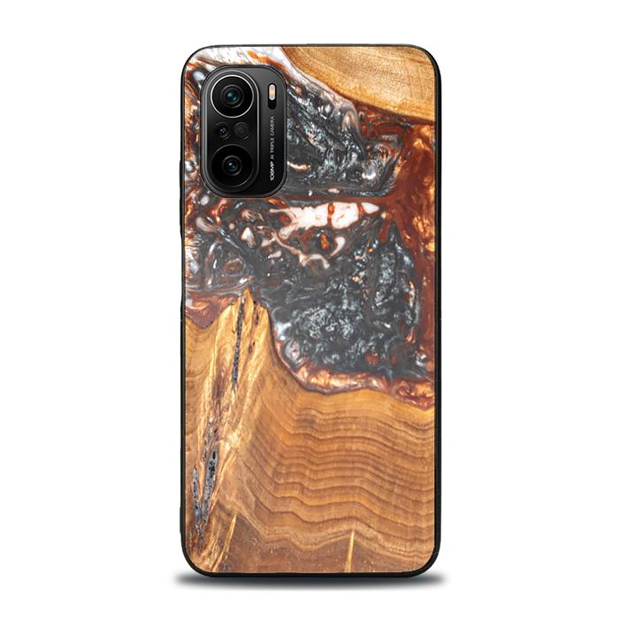 Xiaomi Mi 11i Handyhülle aus Harz und Holz - SYNERGY#B37