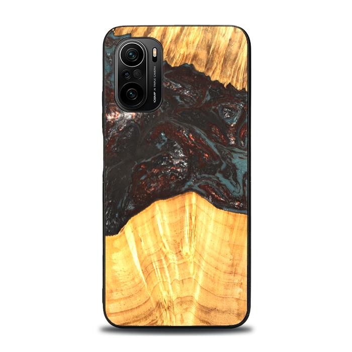 Xiaomi Mi 11i Handyhülle aus Harz und Holz - SYNERGY#B42