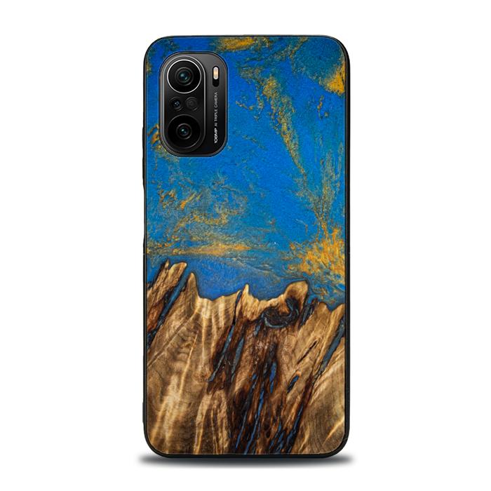 Xiaomi Mi 11i Handyhülle aus Harz und Holz - SYNERGY#C43