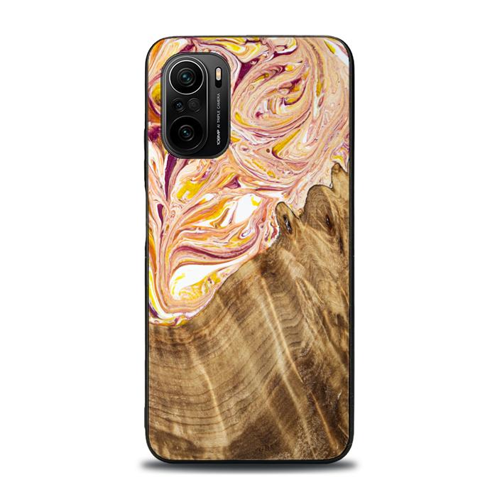 Xiaomi Mi 11i Handyhülle aus Harz und Holz - SYNERGY#C48