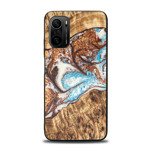 Xiaomi Mi 11i Handyhülle aus Harz und Holz - Synergy#B11