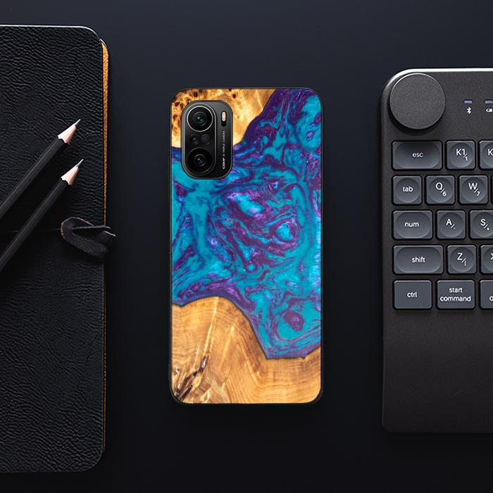 Xiaomi Mi 11i Handyhülle aus Harz und Holz - Synergy#B28