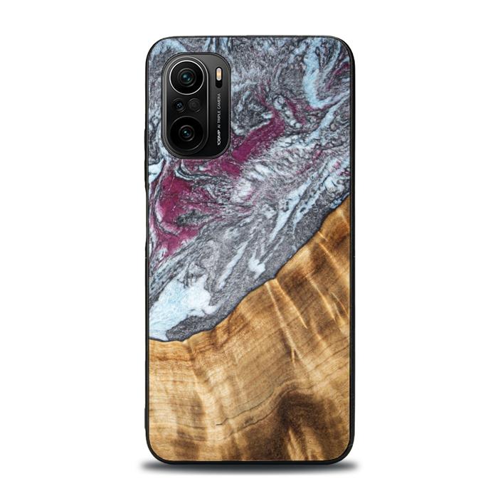 Xiaomi Mi 11i Handyhülle aus Harz und Holz - Synergy#C12