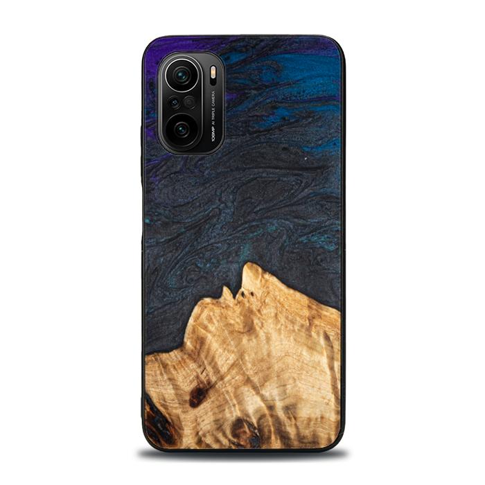 Xiaomi Mi 11i Handyhülle aus Harz und Holz - Synergy#C5