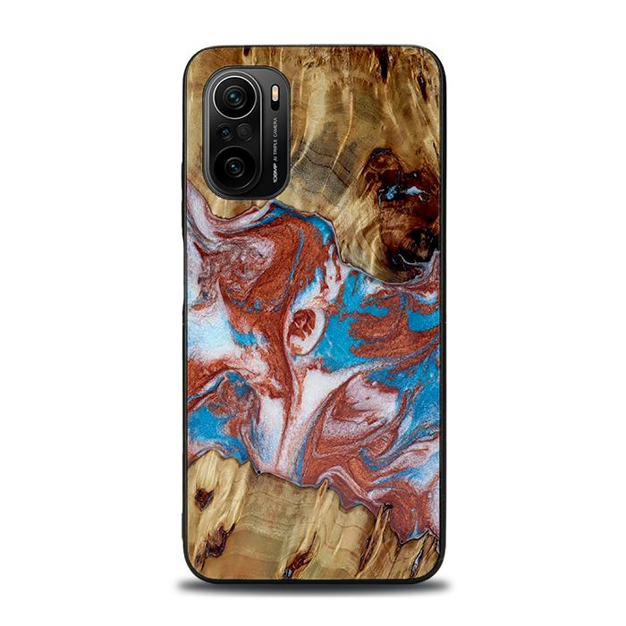 Xiaomi Mi 11i Handyhülle aus Harz und Holz - Synergy#D103