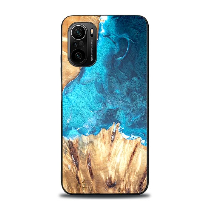 Xiaomi Mi 11i Handyhülle aus Harz und Holz - Synergy#D115