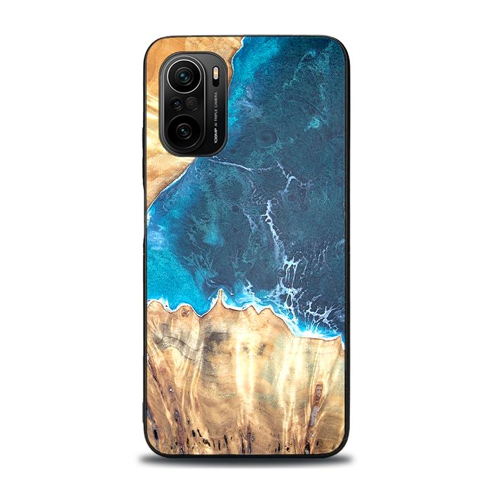 Xiaomi Mi 11i Handyhülle aus Harz und Holz - Synergy#D116