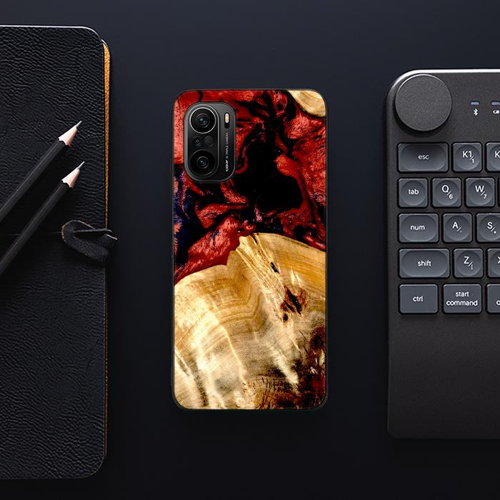 Xiaomi Mi 11i Handyhülle aus Harz und Holz - Synergy#D117