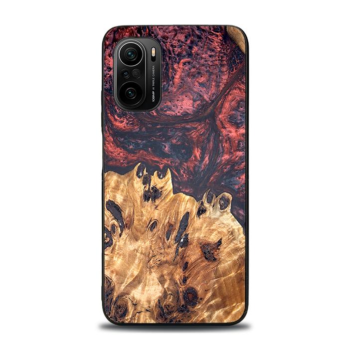 Xiaomi Mi 11i Handyhülle aus Harz und Holz - Synergy#D118