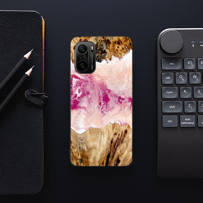Xiaomi Mi 11i Handyhülle aus Harz und Holz - Synergy#D119