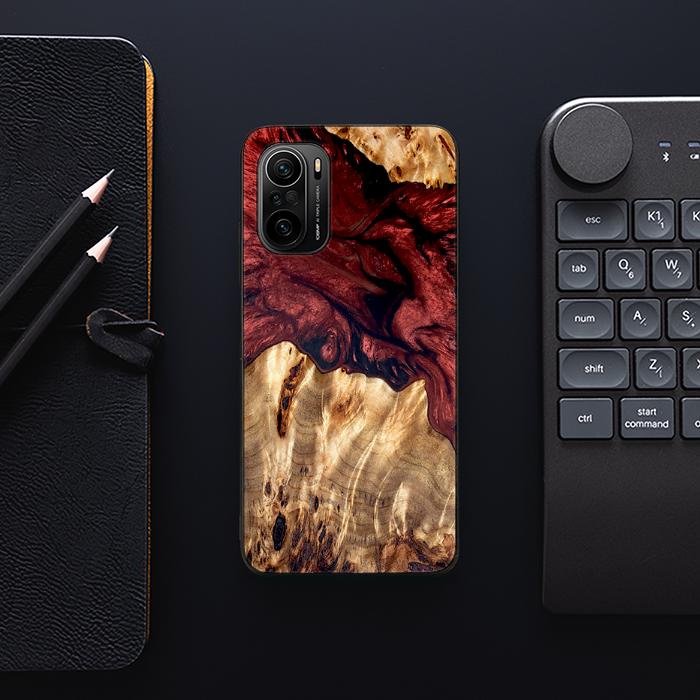 Xiaomi Mi 11i Handyhülle aus Harz und Holz - Synergy#D121