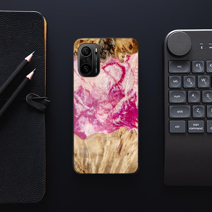 Xiaomi Mi 11i Handyhülle aus Harz und Holz - Synergy#D123