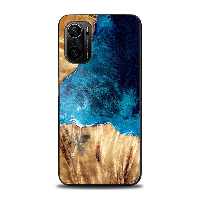 Xiaomi Mi 11i Handyhülle aus Harz und Holz - Synergy#D127