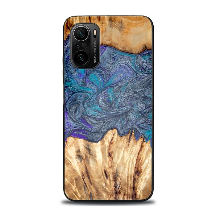 Xiaomi Mi 11i Handyhülle aus Harz und Holz - Synergy#D132