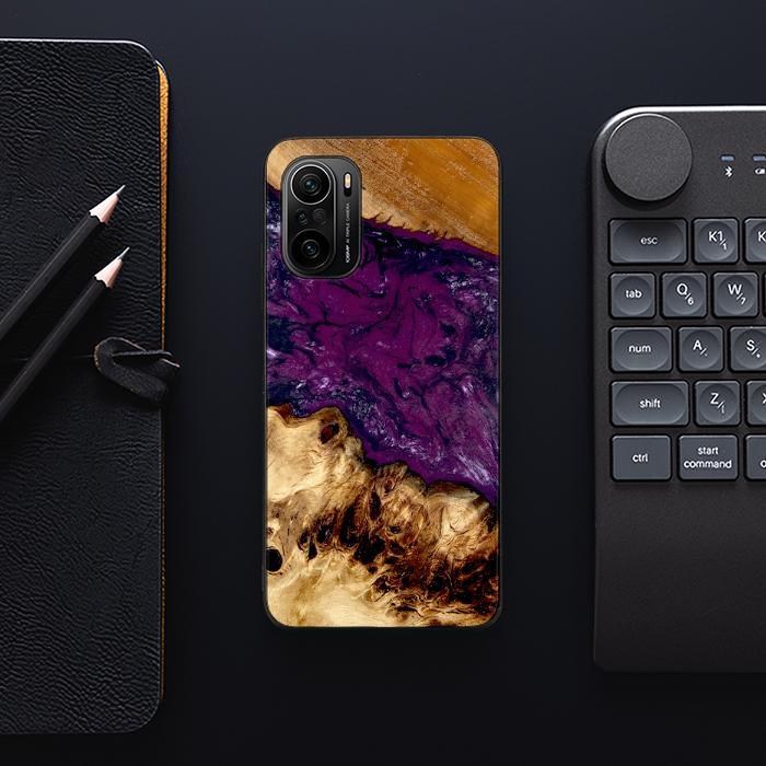 Xiaomi Mi 11i Handyhülle aus Harz und Holz - Synergy#D134