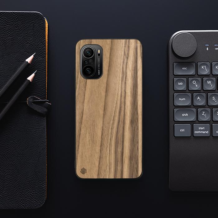 Xiaomi Mi 11i Handyhülle aus Holz - Nussbaum