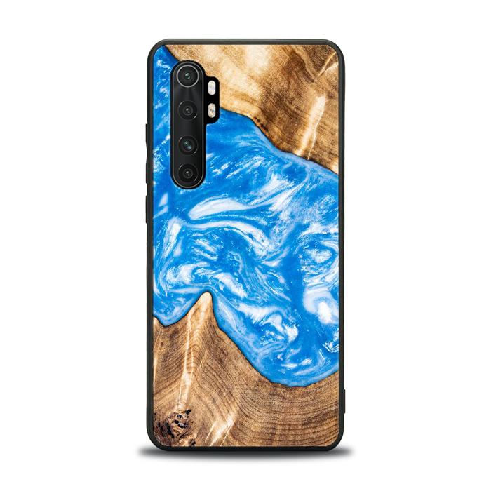 Xiaomi Mi NOTE 10 lite Handyhülle aus Harz und Holz - SYNERGY#325