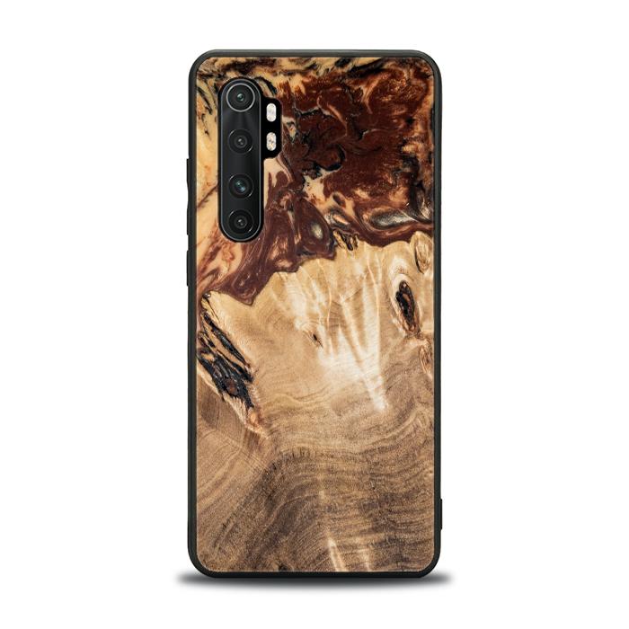 Xiaomi Mi NOTE 10 lite Handyhülle aus Harz und Holz - SYNERGY#A100