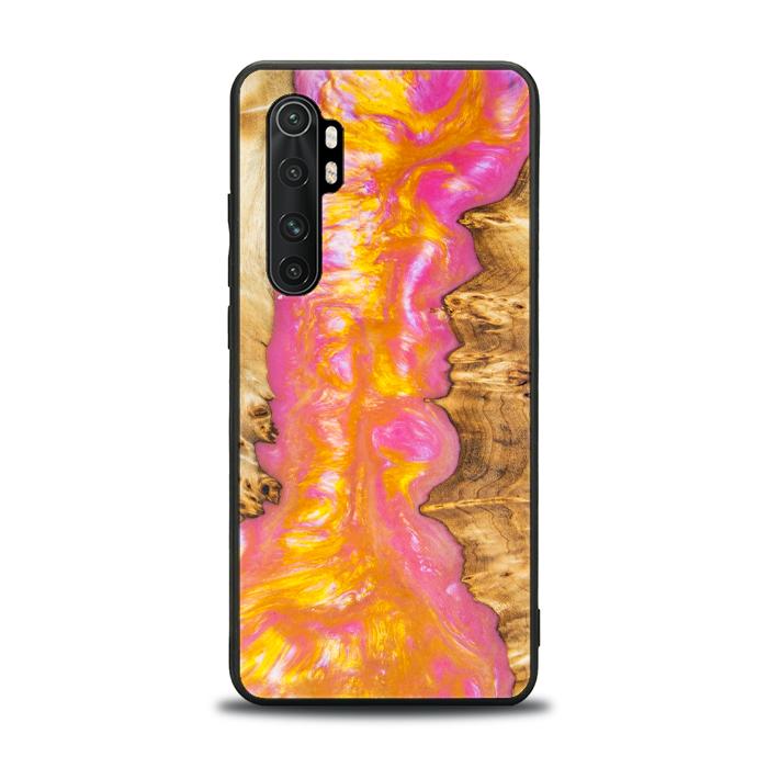 Xiaomi Mi NOTE 10 lite Handyhülle aus Harz und Holz - SYNERGY#A20