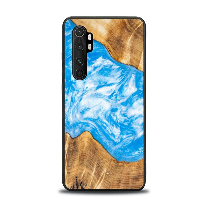 Xiaomi Mi NOTE 10 lite Handyhülle aus Harz und Holz - SYNERGY#A28