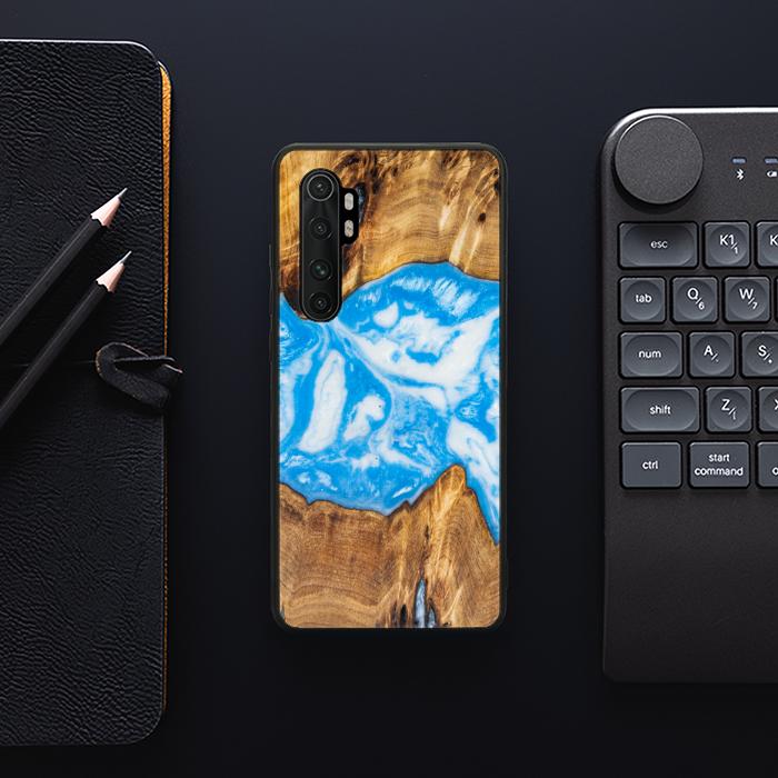 Xiaomi Mi NOTE 10 lite Handyhülle aus Harz und Holz - SYNERGY#A29