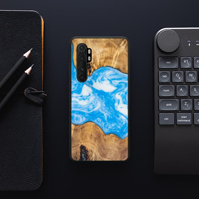 Xiaomi Mi NOTE 10 lite Handyhülle aus Harz und Holz - SYNERGY#A31