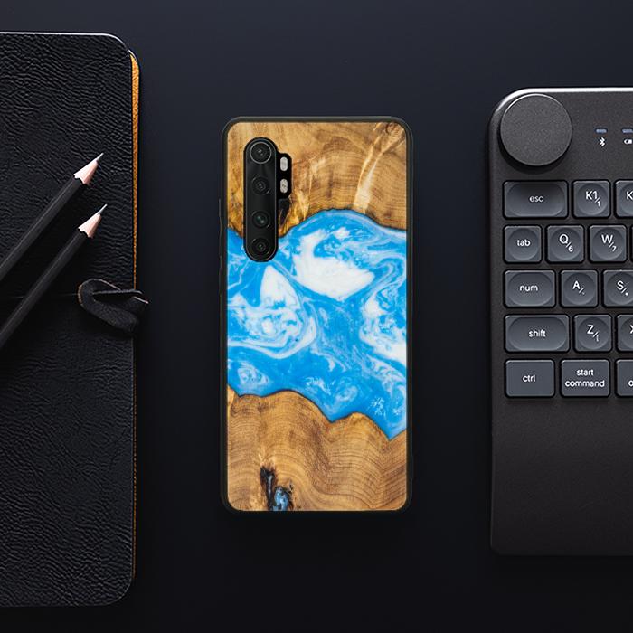 Xiaomi Mi NOTE 10 lite Handyhülle aus Harz und Holz - SYNERGY#A32