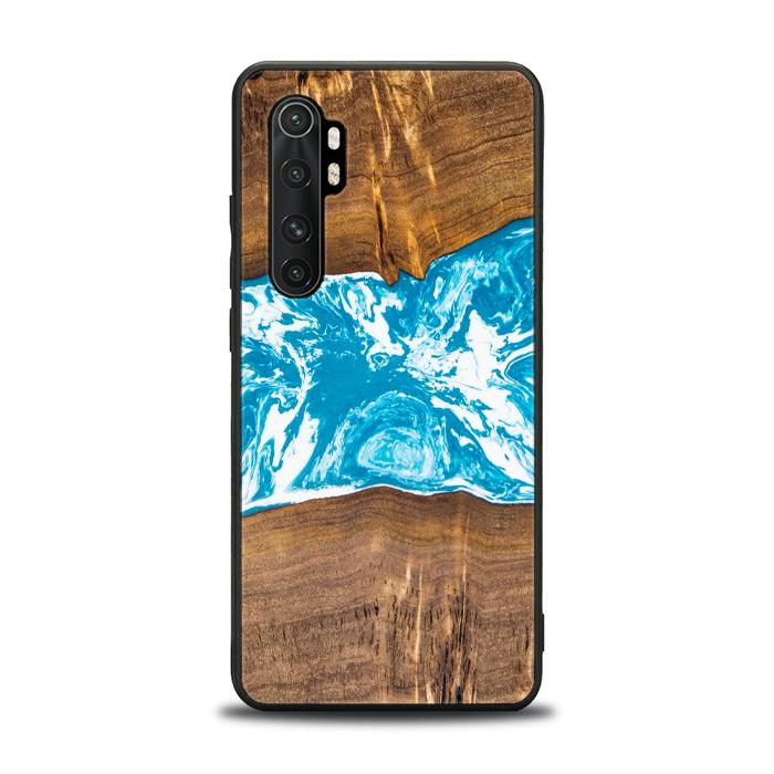 Xiaomi Mi NOTE 10 lite Handyhülle aus Harz und Holz - SYNERGY#A7