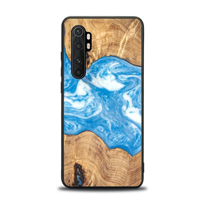 Xiaomi Mi NOTE 10 lite Handyhülle aus Harz und Holz - SYNERGY#B03