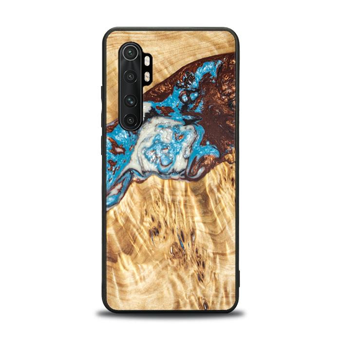 Xiaomi Mi NOTE 10 lite Handyhülle aus Harz und Holz - SYNERGY#B12