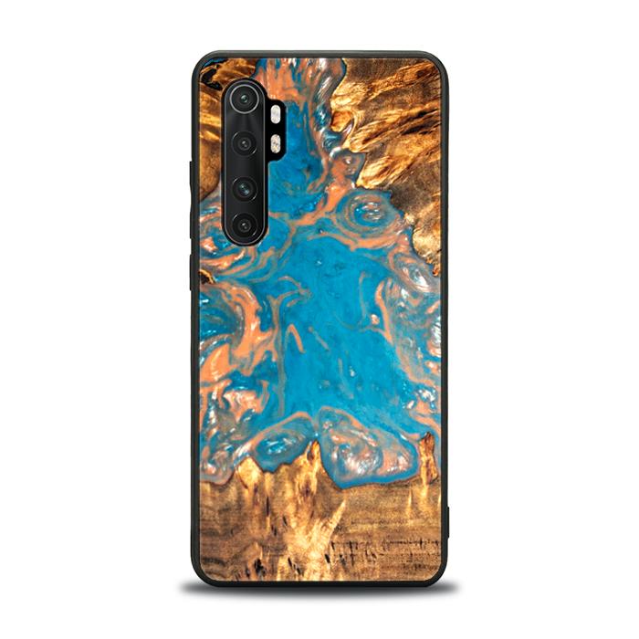 Xiaomi Mi NOTE 10 lite Handyhülle aus Harz und Holz - SYNERGY#B22