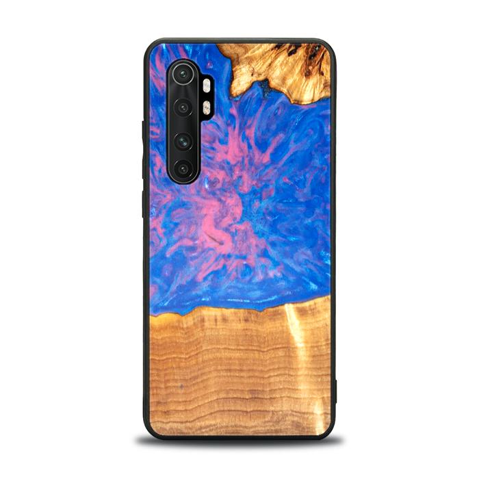 Xiaomi Mi NOTE 10 lite Handyhülle aus Harz und Holz - SYNERGY#B29