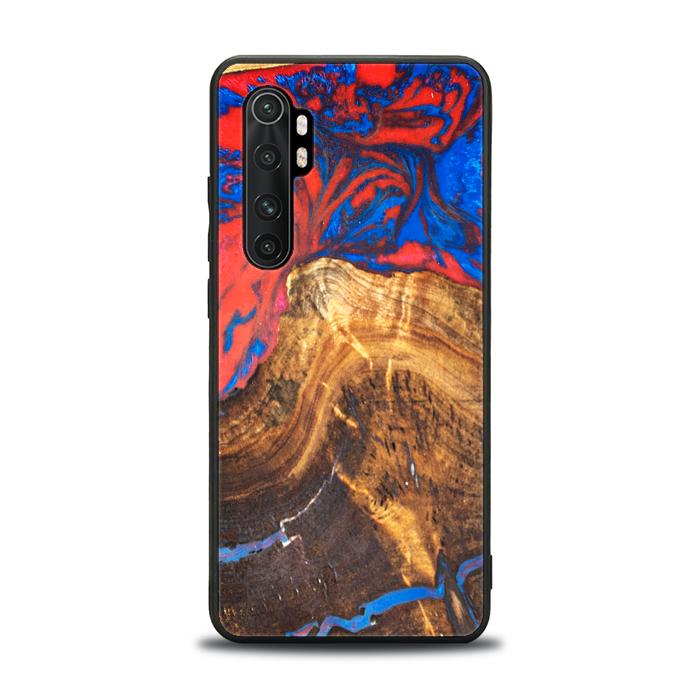 Xiaomi Mi NOTE 10 lite Handyhülle aus Harz und Holz - SYNERGY#B31