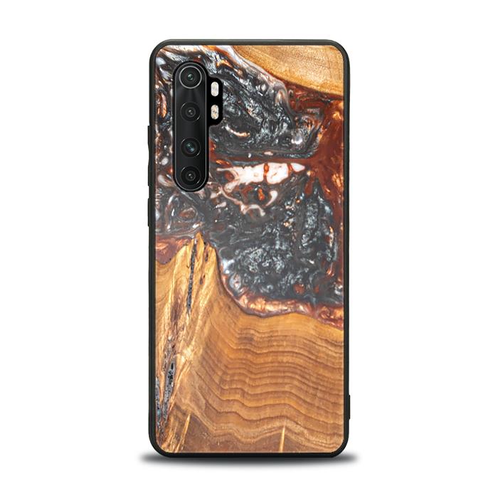 Xiaomi Mi NOTE 10 lite Handyhülle aus Harz und Holz - SYNERGY#B37