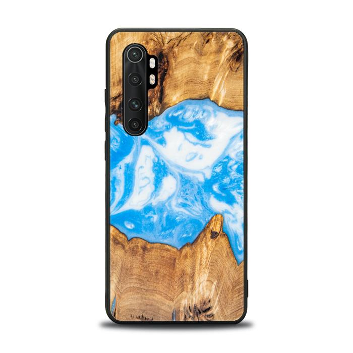 Xiaomi Mi NOTE 10 lite Handyhülle aus Harz und Holz - Synergy#A34