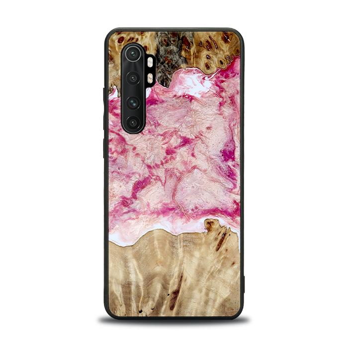 Xiaomi Mi NOTE 10 lite Handyhülle aus Harz und Holz - Synergy#D101