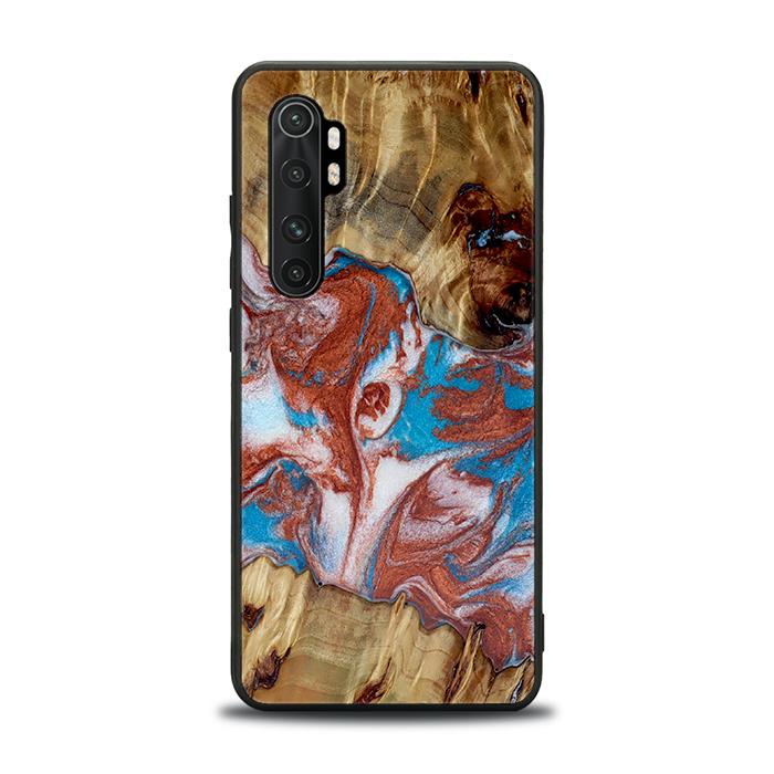 Xiaomi Mi NOTE 10 lite Handyhülle aus Harz und Holz - Synergy#D103