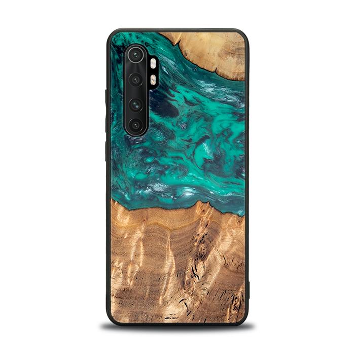 Xiaomi Mi NOTE 10 lite Handyhülle aus Harz und Holz - Synergy#D109